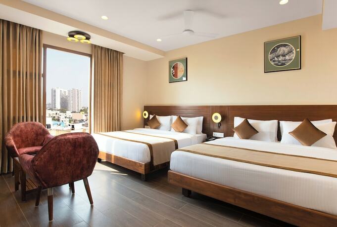 Imagen de la habitación del Hotel THE MADRAS GRAND. Foto 16