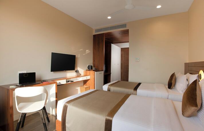 Imagen de la habitación del Hotel THE MADRAS GRAND. Foto 17