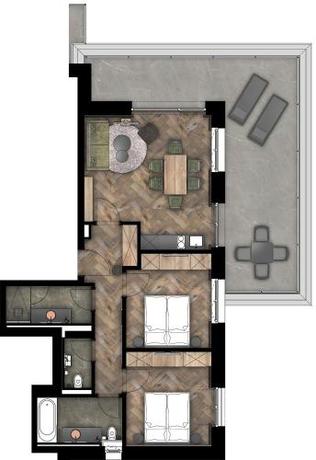 Imagen de la habitación del Hotel THE MATTHEW - Copper Lodge. Foto 15