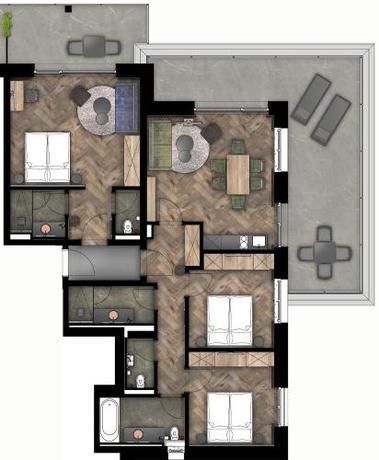 Imagen de la habitación del Hotel THE MATTHEW - Copper Lodge. Foto 17