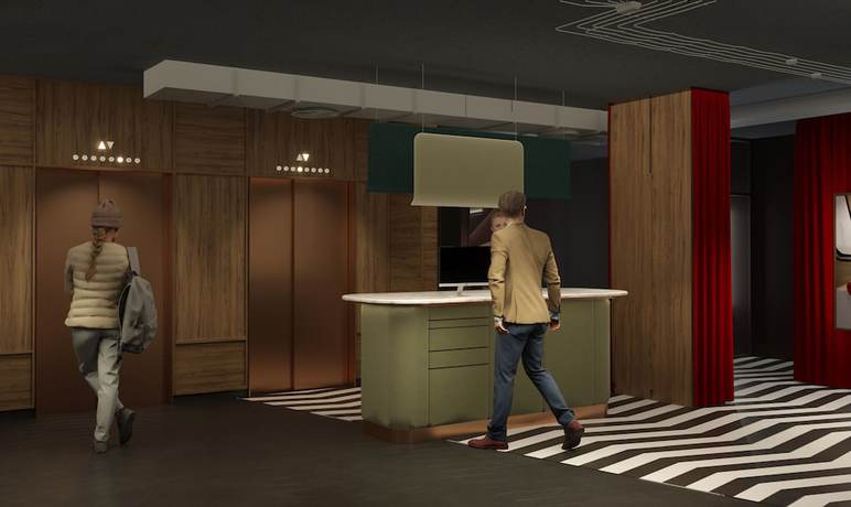 Imagen de los interiores del Hotel TRIBE Krakow Old Town. Foto 17