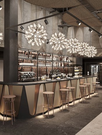 Imagen del bar/restaurante del Hotel TRIBE Montpellier Gare Sud de France. Foto 2
