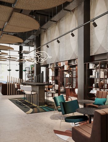 Imagen de los interiores del Hotel TRIBE Montpellier Gare Sud de France. Foto 13