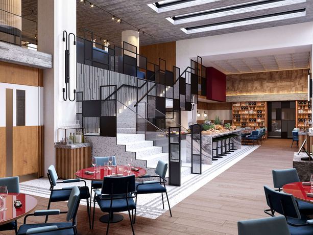 Imagen del bar/restaurante del Hotel TRIBE Paris Pantin. Foto 1