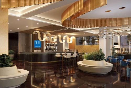 Imagen del bar/restaurante del Hotel TRYP by Wyndham Southport Gold Coast. Foto 3