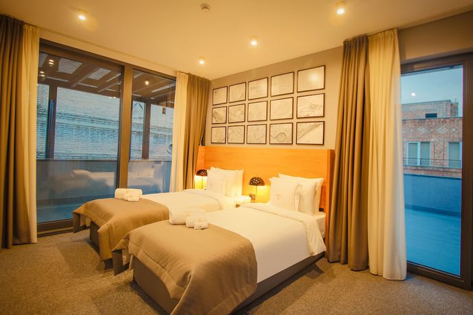 Imagen de la habitación del Hotel TUTA. Foto 9