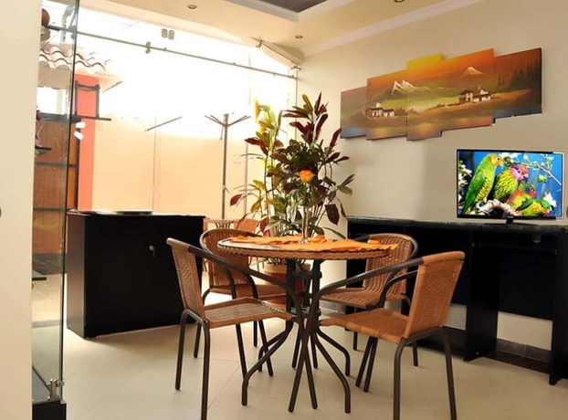 Imagen del bar/restaurante del Hotel Tababela Land. Foto 1