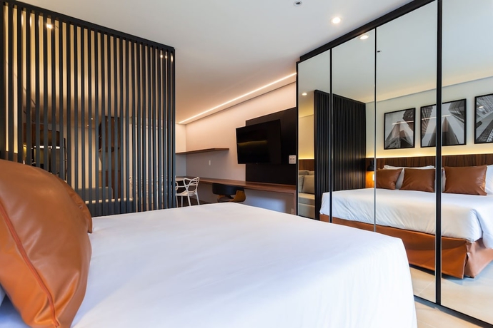 Imagen de la habitación del Hotel Tabas by Blueground Piv&ocirc; Match Vila Nova. Foto 5