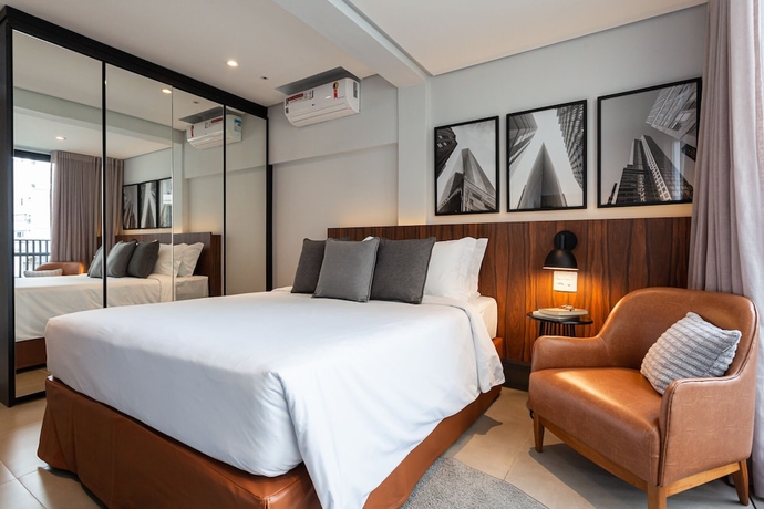 Imagen de la habitación del Hotel Tabas by Blueground Piv&ocirc; Match Vila Nova. Foto 12