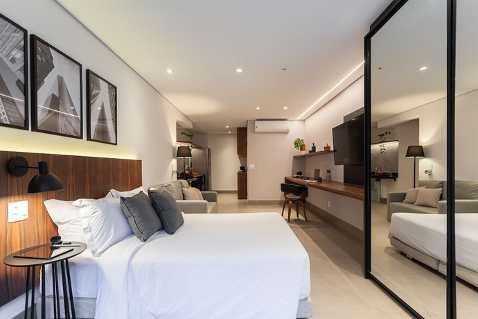 Imagen de la habitación del Hotel Tabas by Blueground Piv&ocirc; Match Vila Nova. Foto 15