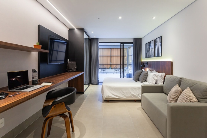 Imagen de la habitación del Hotel Tabas by Blueground Piv&ocirc; Match Vila Nova. Foto 16