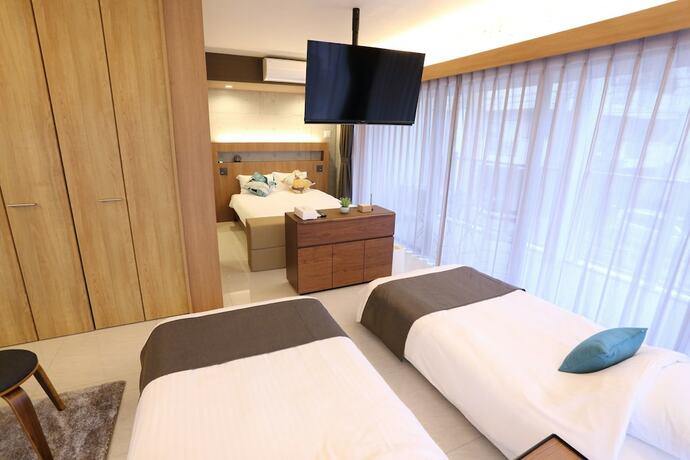 Imagen general del Hotel Tabinoteitaku Okinawa Naha. Foto 5