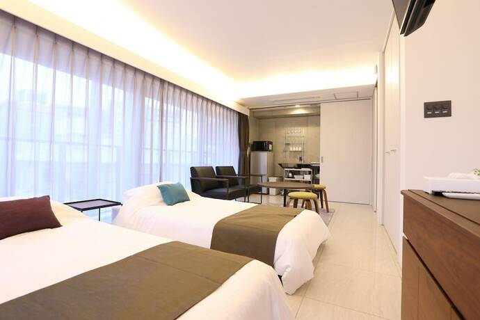 Imagen general del Hotel Tabinoteitaku Okinawa Naha. Foto 7