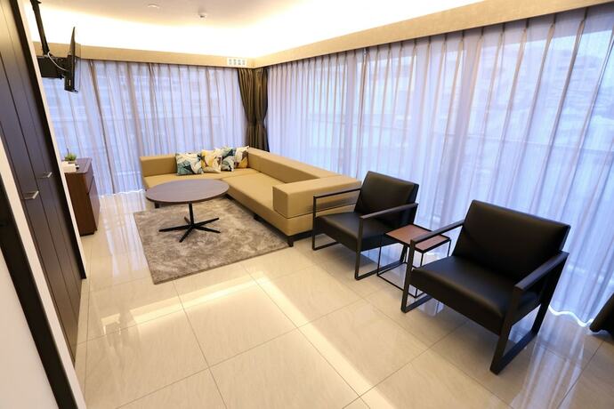Imagen general del Hotel Tabinoteitaku Okinawa Naha. Foto 16