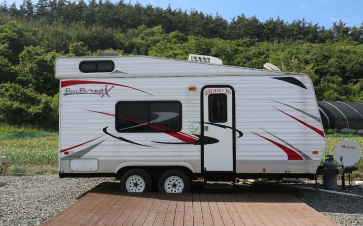 Imagen de la habitación del Hotel Taean Mom Village Caravan Camping. Foto 9