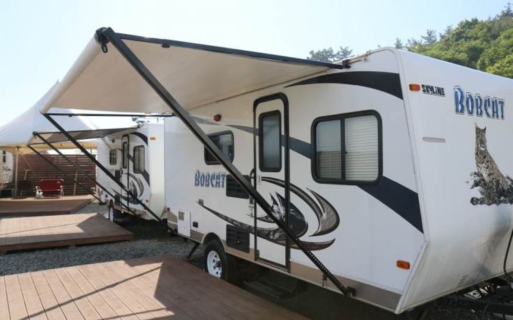 Imagen de la habitación del Hotel Taean Mom Village Caravan Camping. Foto 16