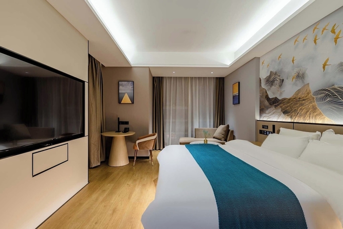 Imagen de la habitación del Hotel Taian Yuelan Wanda Plaza Taishan. Foto 6