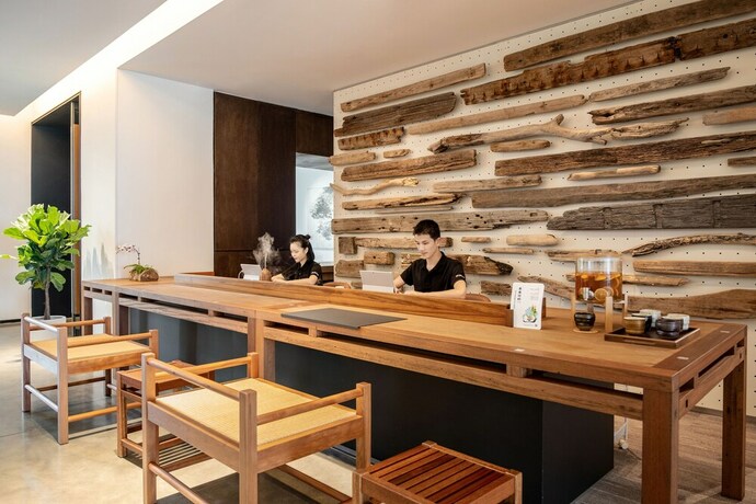Imagen de los interiores del Hotel Taihua Wutong, Shenzhen. Foto 31