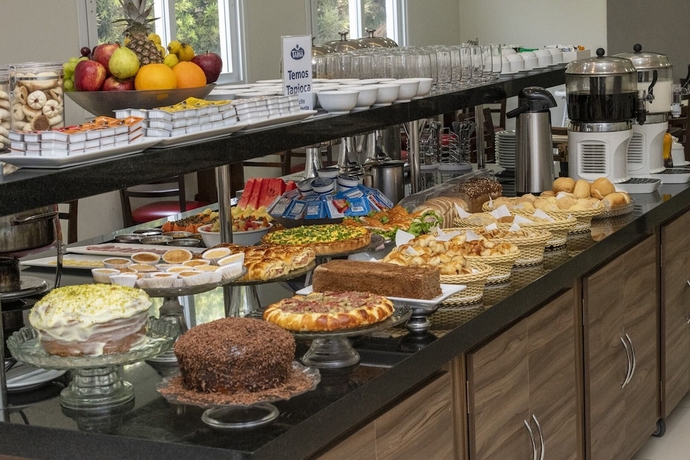 Imagen del bar/restaurante del Hotel Tainá - Aeroporto Cuiabá. Foto 4