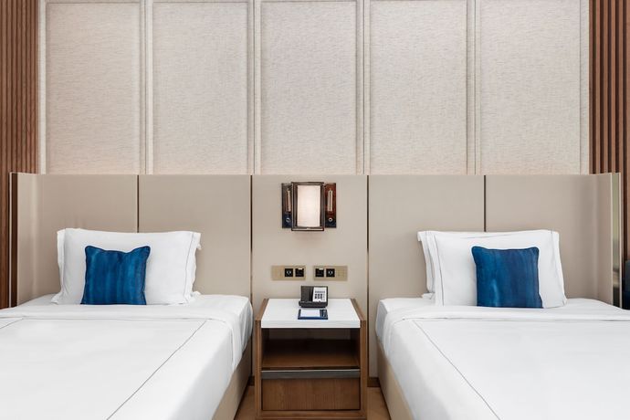 Imagen de la habitación del Hotel Taj Exotica Resort and Spa, The Palm, Dubai. Foto 11