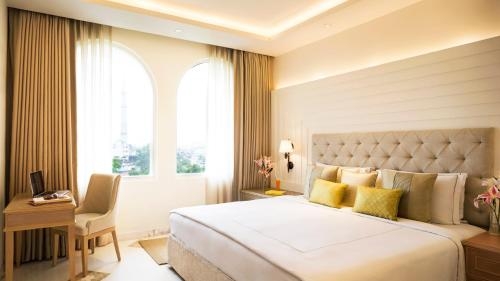 Imagen de la habitación del Hotel Taj Ganges Varanasi. Foto 7