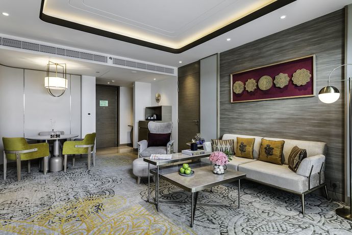 Imagen de la habitación del Hotel Taj Lakefront Bhopal. Foto 15