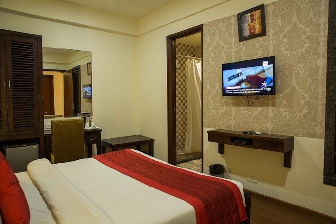 Imagen de la habitación del Hotel Taj Villa Agra. Foto 12