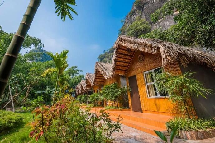 Imagen de la habitación del Hotel Tam Coc Bungalow, Hoa Lu. Foto 17