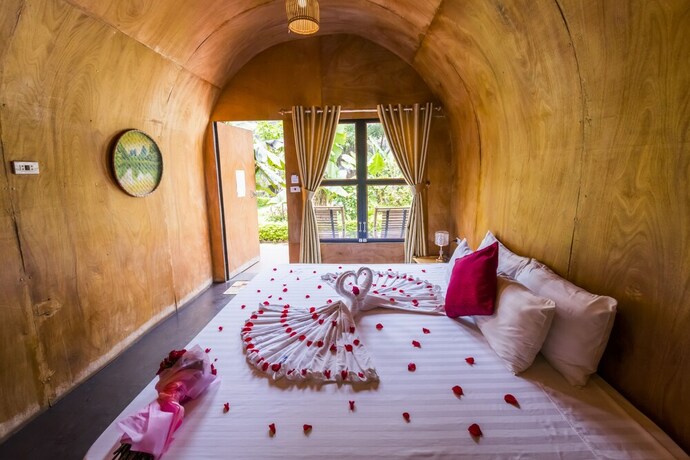 Imagen de la habitación del Hotel Tam Coc Bungalow, Hoa Lu. Foto 20