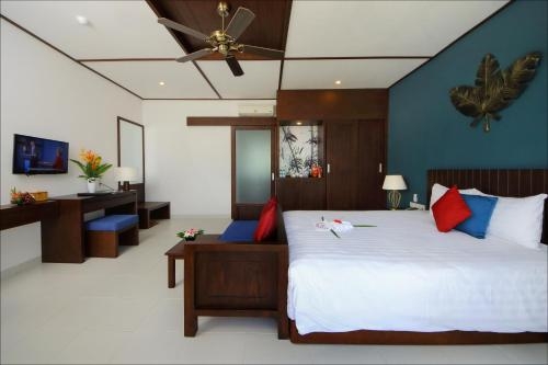 Imagen de la habitación del Hotel Tam Thanh Beach Resort and Spa. Foto 7