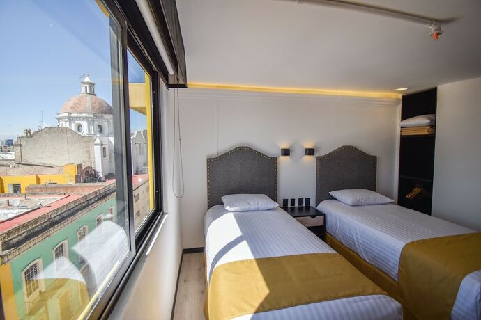 Imagen de la habitación del Hotel Tamara, Centro Hist&oacute;rico de Puebla. Foto 18