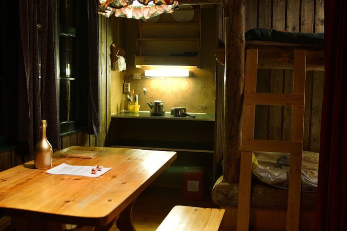 Imagen de la habitación del Hotel Tankavaara Gold Village. Foto 11