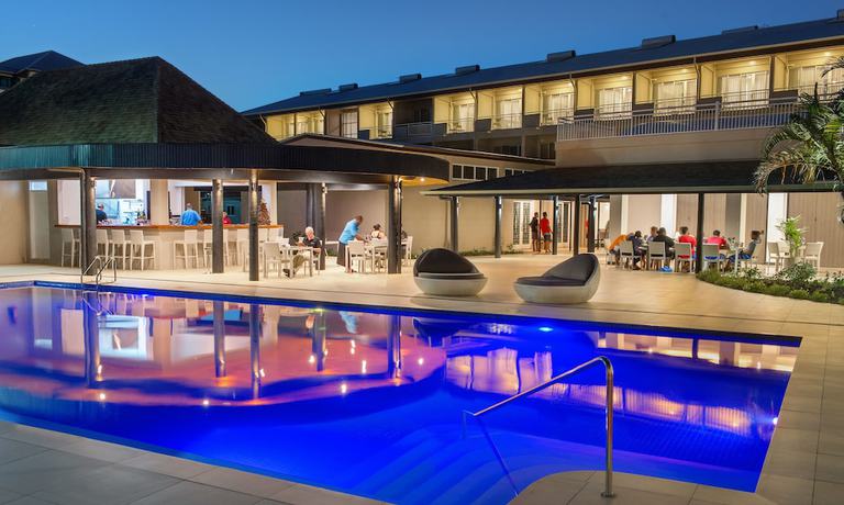 Imagen de la piscina del Hotel Tanoa International Dateline. Foto 18