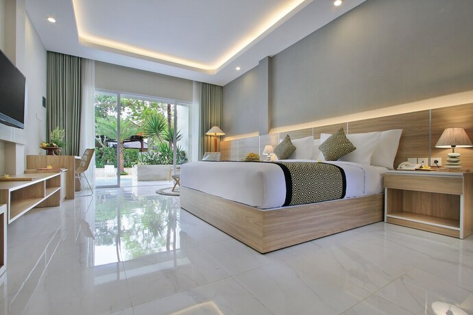 Imagen de la habitación del Hotel Tapa Tepi Kali. Foto 17