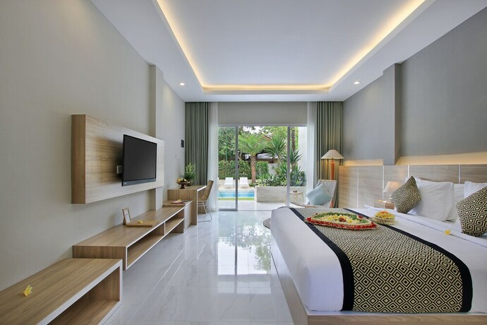 Imagen de la habitación del Hotel Tapa Tepi Kali. Foto 30