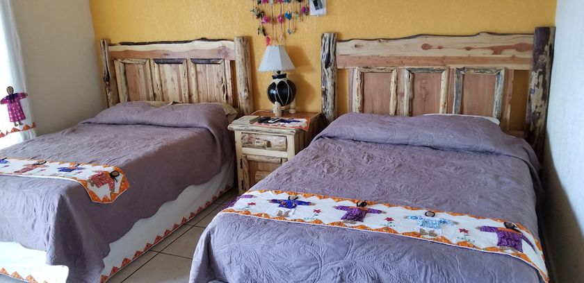 Imagen de la habitación del Hotel Taramuri. Foto 14