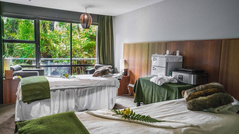 Imagen de la piscina del Hotel Te Waonui Forest Retreat. Foto 19