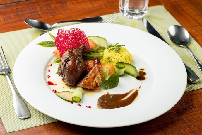 Imagen del bar/restaurante del Hotel Tea and Experience Factory. Foto 3