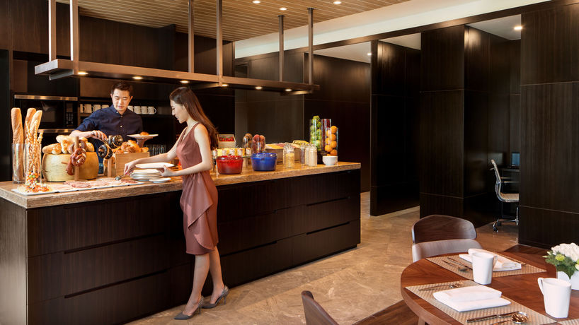 Imagen general del Hotel Teda, Tianjin-marriott Executive Apartments. Foto 3