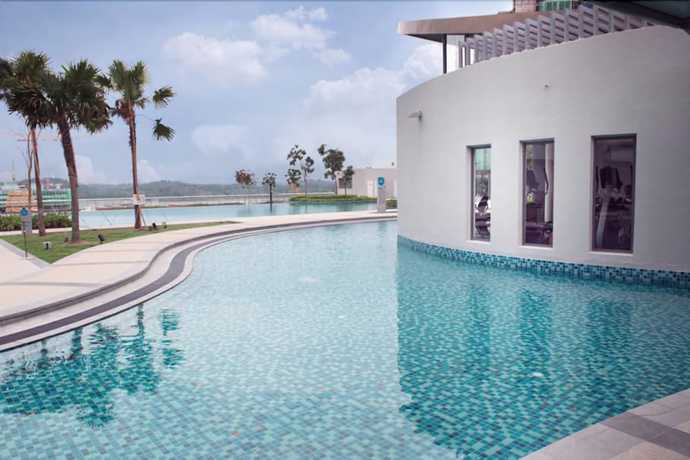Imagen de la piscina del Hotel Teega Suites At Puteri Harbour. Foto 15