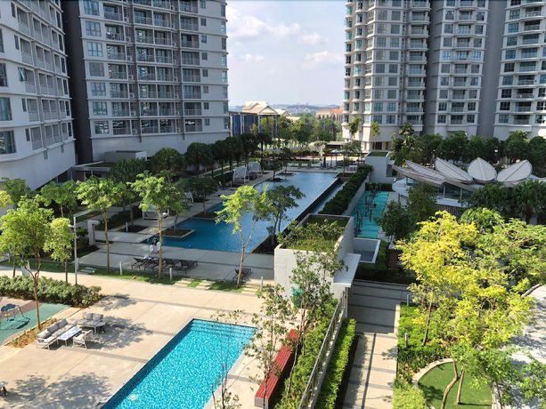 Imagen de la piscina del Hotel Teega Suites At Puteri Harbour. Foto 16
