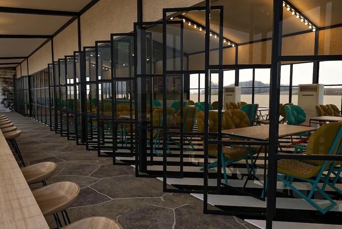 Imagen del bar/restaurante del Hotel Teela, Achrol. Foto 4