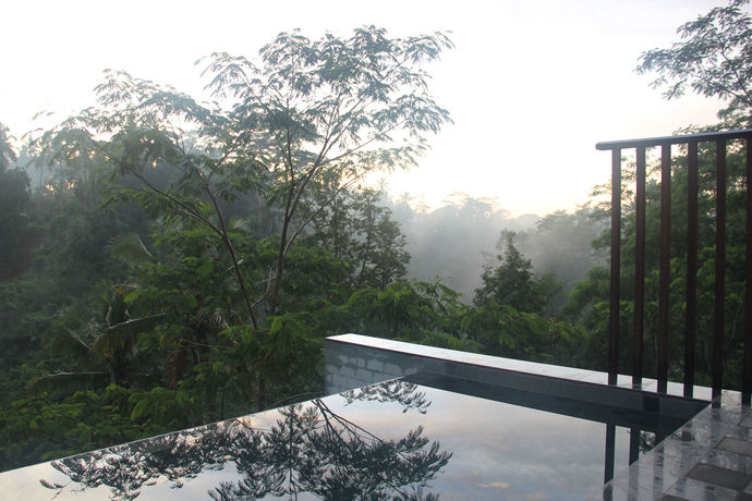 Imagen de la piscina del Hotel Tejaprana Resort And Spa. Foto 16