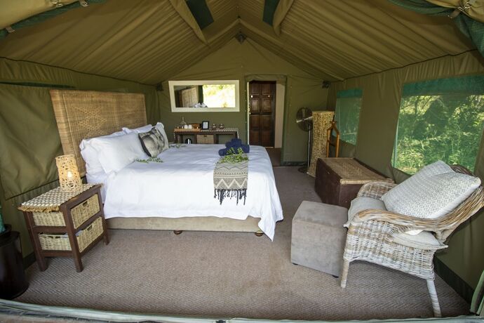 Imagen de la habitación del Hotel Tembe Elephant Park. Foto 14