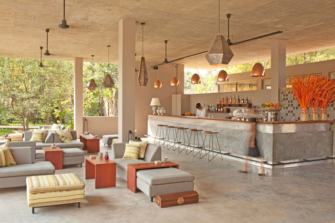 Imagen de los interiores del Hotel Templation. Foto 9