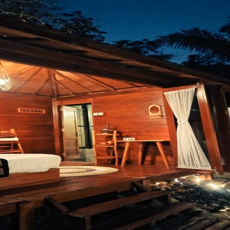 Imagen de la habitación del Hotel Tentrem Bungalow. Foto 14