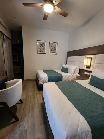Imagen de la habitación del Hotel Tepeu. Foto 3