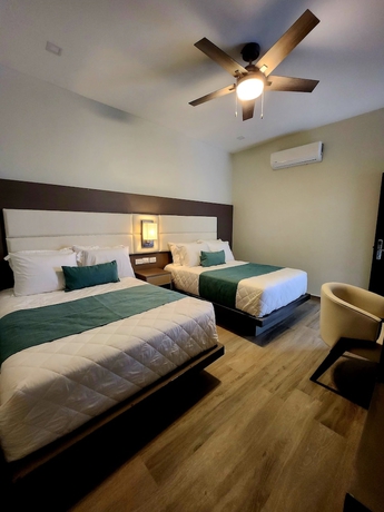 Imagen de la habitación del Hotel Tepeu. Foto 8
