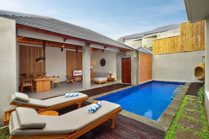 Imagen de la habitación del Hotel Teratai Villa Canggu by Ini Vie Hospitality. Foto 7