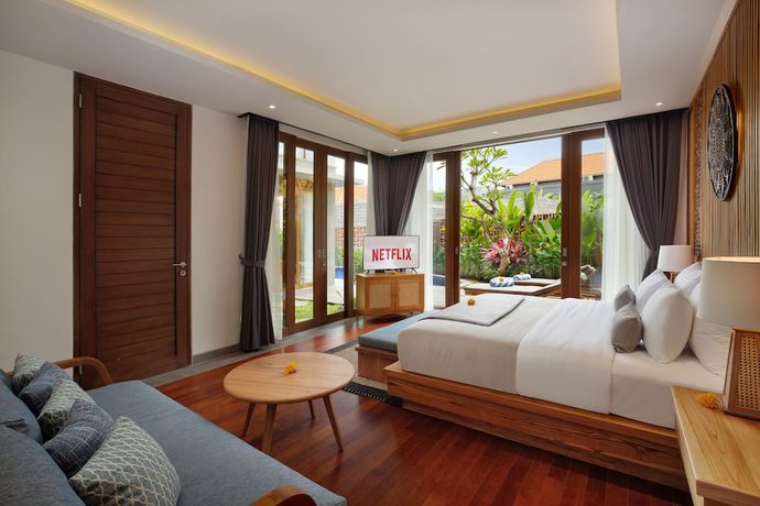 Imagen de la habitación del Hotel Teratai Villa Canggu by Ini Vie Hospitality. Foto 9